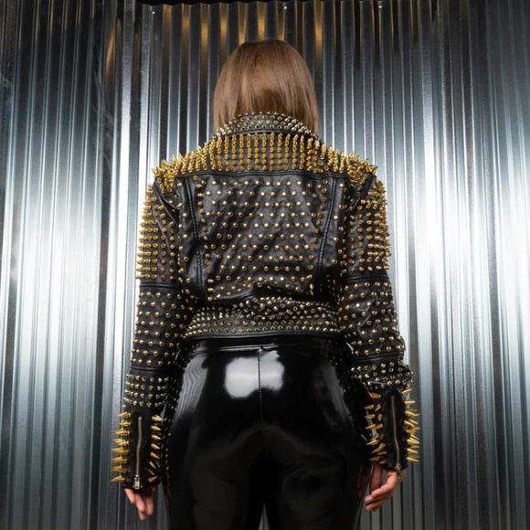 COPY - Azelea wang Lucifer moto jacket - Picture 2 of 8